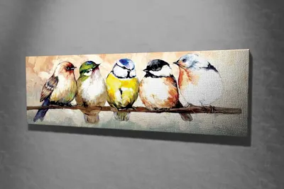 Obrázek produktu pro Wallity, PC126, obraz na plátně, vícebarevný, dřevo, 30 x 80 cm