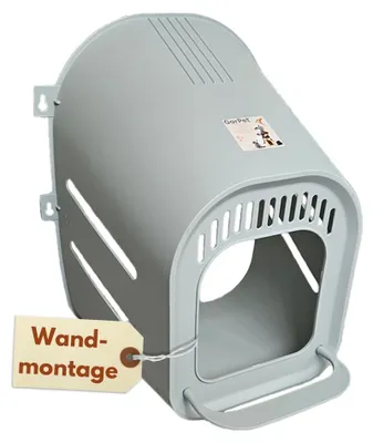 Produktbild von Legenester für Hühner zur Wandmontage Legenest aus Kunststoff Hühner Zubehör Hühnernest Legebox Geflügel Legenester Nistkasten Kunststoffnest Brutnest Nestbox Huhn