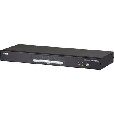 Image de Aten CS1644A CS1644A Commutateur USB-KVMP 4 voies, Dual-DVI, USB 2.0, audio
