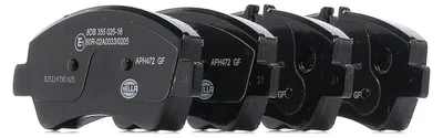 Produktbild von HELLA Bremsbeläge Satz Bremsklötze für FORD Transit Mk7 Kastenwagen (V363, FCD, FDD) 8DB 355 025-161