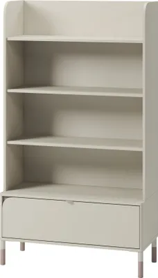 Obrázek produktu pro HARMONY HR-02 regál 89x159x40 cm regál se zásuvkou kašmír/ruffle