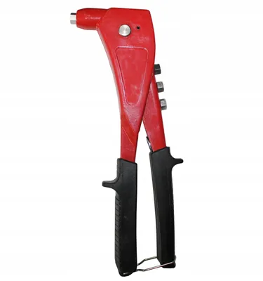 Image de Outil de rivetage manuel pour rivets de 2,4 à 4,8 mm 4 embouts