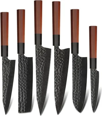 Produktbild von Set Küchenmesser Hotako - Hochwertige Japanische Messer für Ihre Küche KP37346