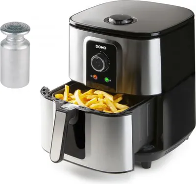 Produktbild von Domo DO536FR, Heißluftfritteuse, 5,5 l, 1,5 kg, 80 °C, 200 °C, 30 min