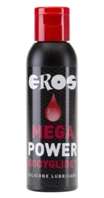 Produktbild von Eros Gleitgel Mega Power Bodyglide - 50ml - Silikonbasiert und mit hoher Viskosität - mit Kondomen kompatibel