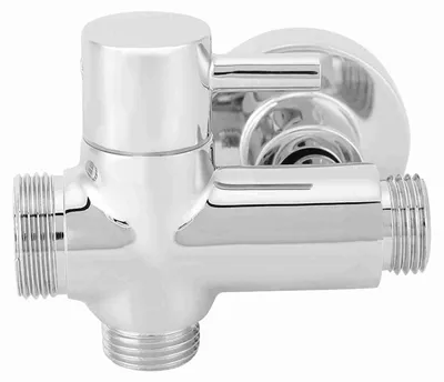 Productafbeelding van Solidchoice - Metalen Douchemak Afleider met Handshower
