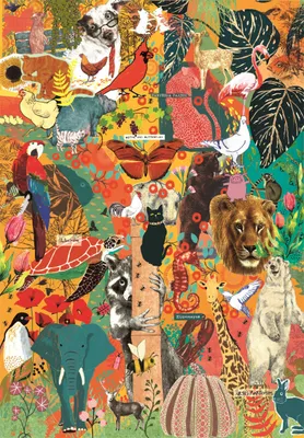 Immagine prodotto di Speciali Noli Tierische Botanik Puzzle 1000Stü ck