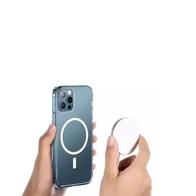 Produktbild von Handyhülle Schutzhülle für Apple iPhone 13 Mini Hülle kompatibel mit MagSafe Transparent Silikon Case