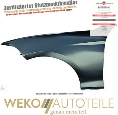 Produktbild von Kotflügel vorne rechts DIEDERICHS 1281006 für BMW