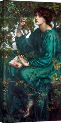 Obrázek produktu pro Výtisky na plátně - Dante Gabriel Rossetti - Snění, 1880, 1880 - 120x60 cm