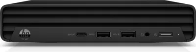 Image de HP Pro 260 G9 - Mini - Core i3 1215U / 1.2 GHz - RAM 8 GB - SSD 256 GB - NVMe - UHD Graphics - 1GbE, Bluetooth 5.2, Wi-Fi 6 - WLAN : 802.11a/b/g/n/ac/ax, Bluetooth 5.2 - Win 11 Pro - Moniteur : keiner - Tastatur : Deutsch