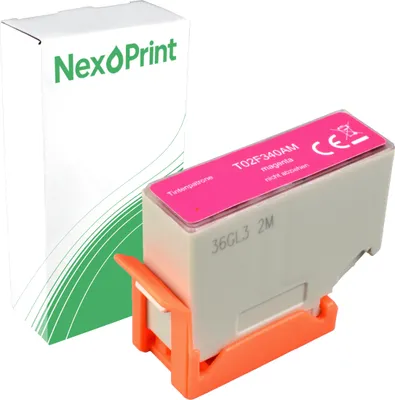 Produktbild von Druckerpatrone kompatibel zu Epson C13T02F340 202 magenta Expression Premium XP-6000, Epson XP-6005, Epson XP-6100, Epson XP-6105