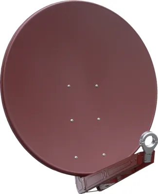 Produktbild von Gibertini Sat Antenne OP85SE 85cm SE Profi Alu Ziegelrot Satelliten Schüssel