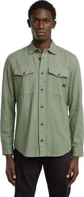 Image de G-star Marine Slim Chemise à manches longues Vert M Homme Vert M