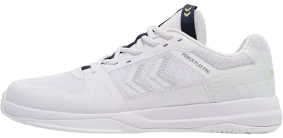 Produktbild von Hummel Power Play Pro Indoor Hallenschuhe Sportschuhe Handballschuhe weiss 225338-9001, Schuhgröße:42 EU