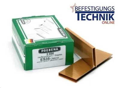 Image de Agrafes, 2600 pcs. ES35CNKHA Prebena