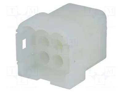 Obrázek produktu pro 1x Konektor 6,1 mm, pro propojení kabelů, samice, PIN: 9, 1-480673-0, Signteck, R