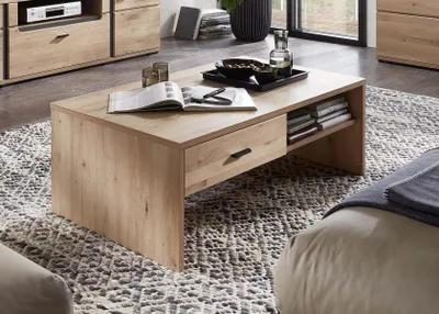 Produktbild von Couchtisch 110x65 cm Eiche teilmassiv Davos