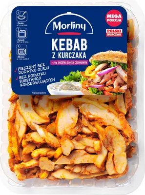 Obrázok produktu pre PAM kurací kebab, porcia 280 g