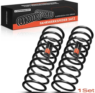 Immagine prodotto di Frankberg 2x Molla di sospensione asse anteriore per Nissan Micra II K11 1.5L 1998-2003