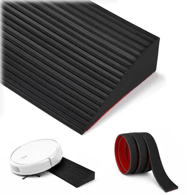 Imagen del producto de Rampa de acceso para sillas de ruedas, 900 x 80 x (10-30) mm