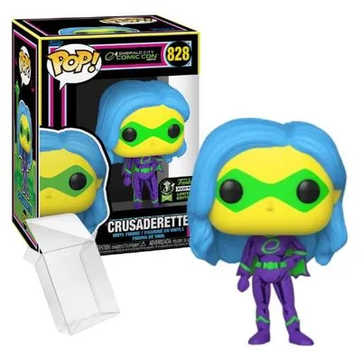Produktbild von Funko Pop! Emerald City Comic Con – Crusaderette (Black Light) #828 – Exklusiv auf der Emerald City Comic Con