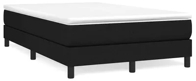 Produktbild von vidaXL Boxspringbettgestell Schwarz 120x200 cm Stoff