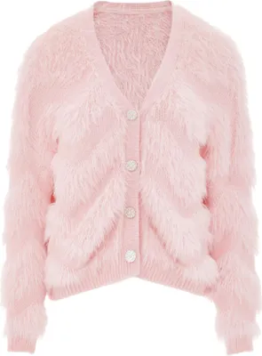 Image de Cardigan Caneva pour femme - rose, M