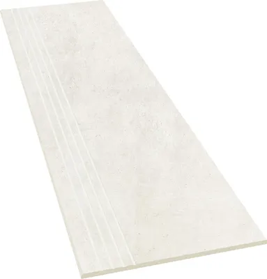 Produktbild von Treppenfliese Hometec Beton 30 x 120 cm elfenbein