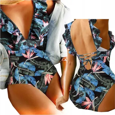 Immagine prodotto di Costume da bagno intero da donna imbottito modellante L