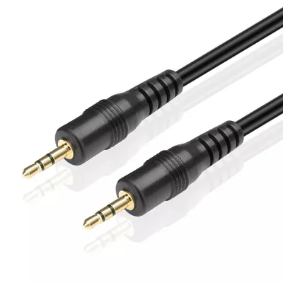 Produktbild von G03 Audio Kabel – 2,5 mm Klinke Stereo Stecker auf 2,5 mm Klinke Stereo Stecker – Stereo Audioverbindung – 1,5 m