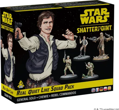 Obrázek produktu pro Star Wars Shatterpoint Real Quiet Like Squad Pack - rozšíření pro hru s miniaturami - CZ/FR/DE/PL/ES