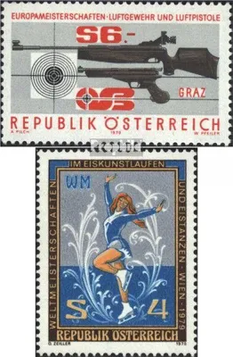 Produktbild von Briefmarken Österreich 1979 Mi 1599,1600 (kompl.Ausg.) postfrisch Sondermarken