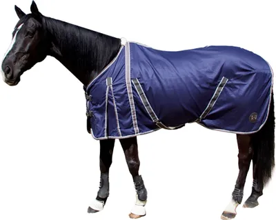 Produktbild von T.de.t Baumwolle Pferdedecke Blau 135 cm Blau 135 cm