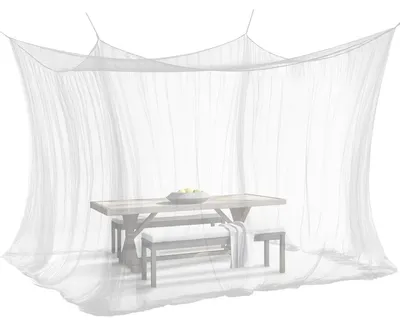 Image de Moustiquaire XXL de 300x300x250 cm pour tente et caravane, protection efficace contre les insectes