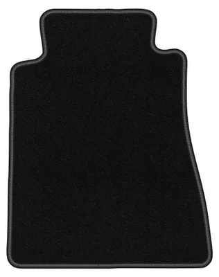 Produktbild von Fahrermatte Velours für Mercedes C 190 W201 1982-1993 (Limousine) – 1-tlg, Schwarz, passgenau – Wielganizator BASIC