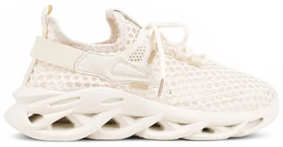 Produktbild von Damen Mesh Sneaker Atmungsaktive Turnschuhe Diuna Beige Gr.41