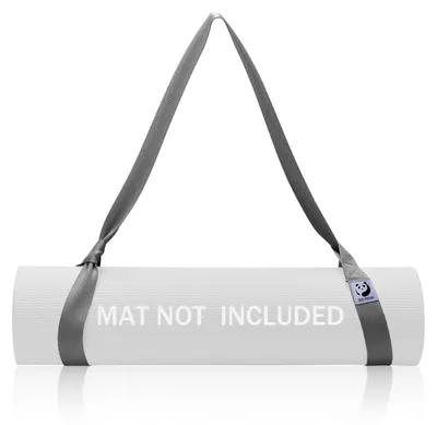 Produktbild von Yogamatten-Tragegurt Yogagurt Pilates-Gurt - Verstellbar - Baumwolle - Für Yogamatten Pilates und Fitness