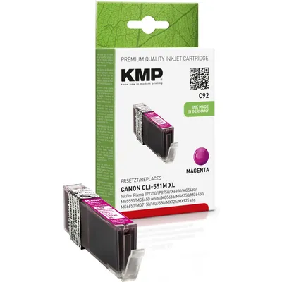 Produktbild von KMP C92 Tintenpatrone magenta komp. mit Canon CLI-551 M XL