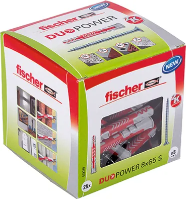 Produktbild von fischer DUOPOWER 8 x 65 S LD