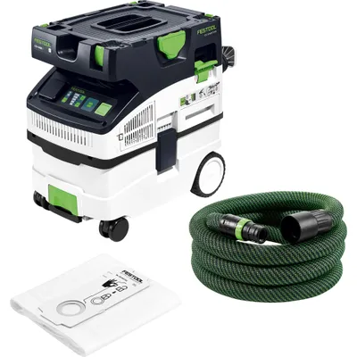 Image de Aspirateur eau et poussières 1200W CLEANTEC CTM MIDI I - FESTOOL - 574822