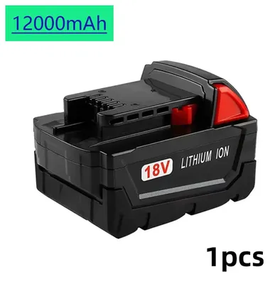 Obrázek produktu pro M18 18 V – náhradní akumulátor pro elektrické nářadí – Li-Ion 12 000 mAh (12 Ah) – články 18650 – 1 ks – bez nabíječky
