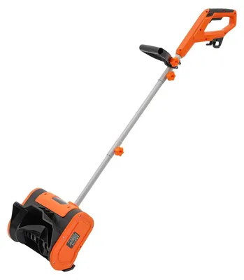 Produktbild von Elektrische Schneefräse - 1800 W Schneeräumer - 32 cm Räumbreite - 8 m Auswurfweite - Für Einfahrten und Wege - Orange/Schwarz