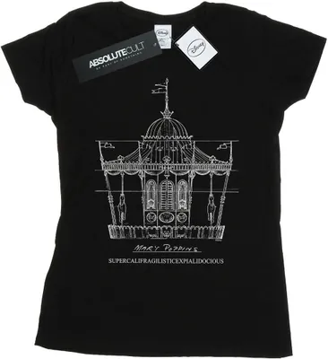 Produktbild von Disney - T-Shirt für Damen BI15284 (S) (Schwarz)