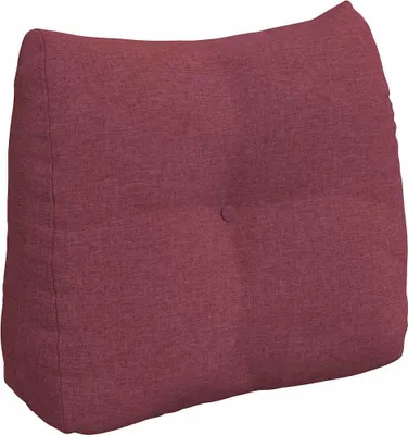 Produktbild von vidaXL Rücken Kissen Weinrot 60 x 24 x 50 cm Stoff
