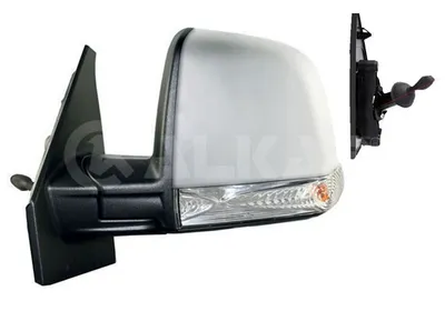 Produktbild von ALKAR 9239838 Außenspiegel Seitenspiegel Links für FIAT DOBLO Kasten/Kombi (263) Konvex Grundiert