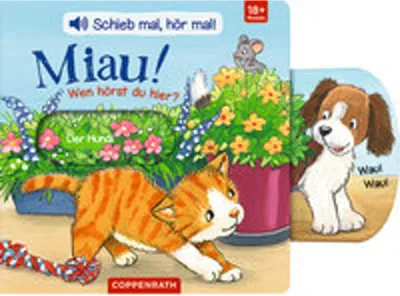 Zdjęcie produktu dla Schieb mal, hör mal!: Miau! Wen hörst du hier?