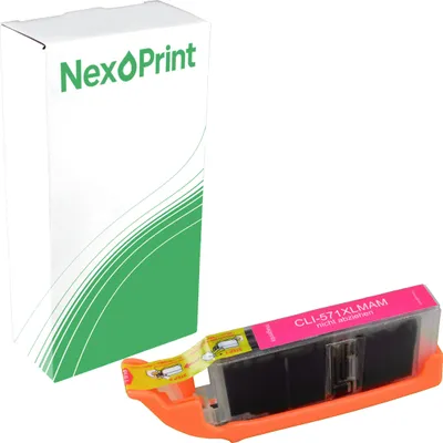 Produktbild von Druckerpatrone kompatibel zu Canon CLI-571XLM magenta PIXMA TS6050, TS6150, 6250, 6350