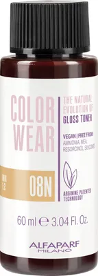 Produktbild von Alfaparf Milano Color Wear Gloss Toner 08N 60 ml