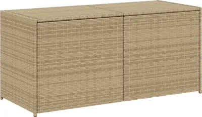 Obrázek produktu pro Zahradní úložný box mix béžové 283 l polyratan